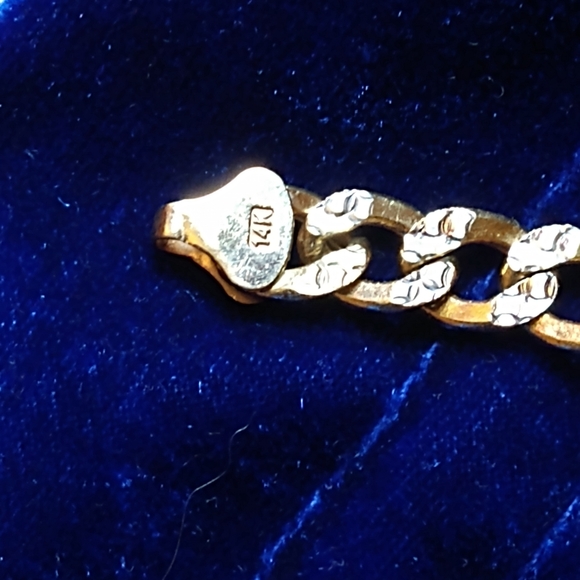 PRECIOUS BRACELET - SOLID 14K GOLD - Picture 8 of 9